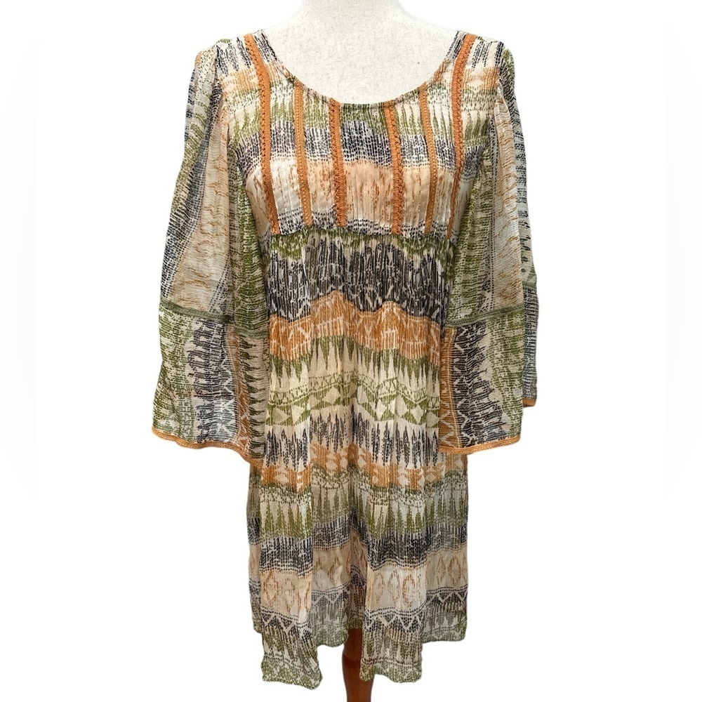 Label RituKumar Sheer Boho Tunic Small